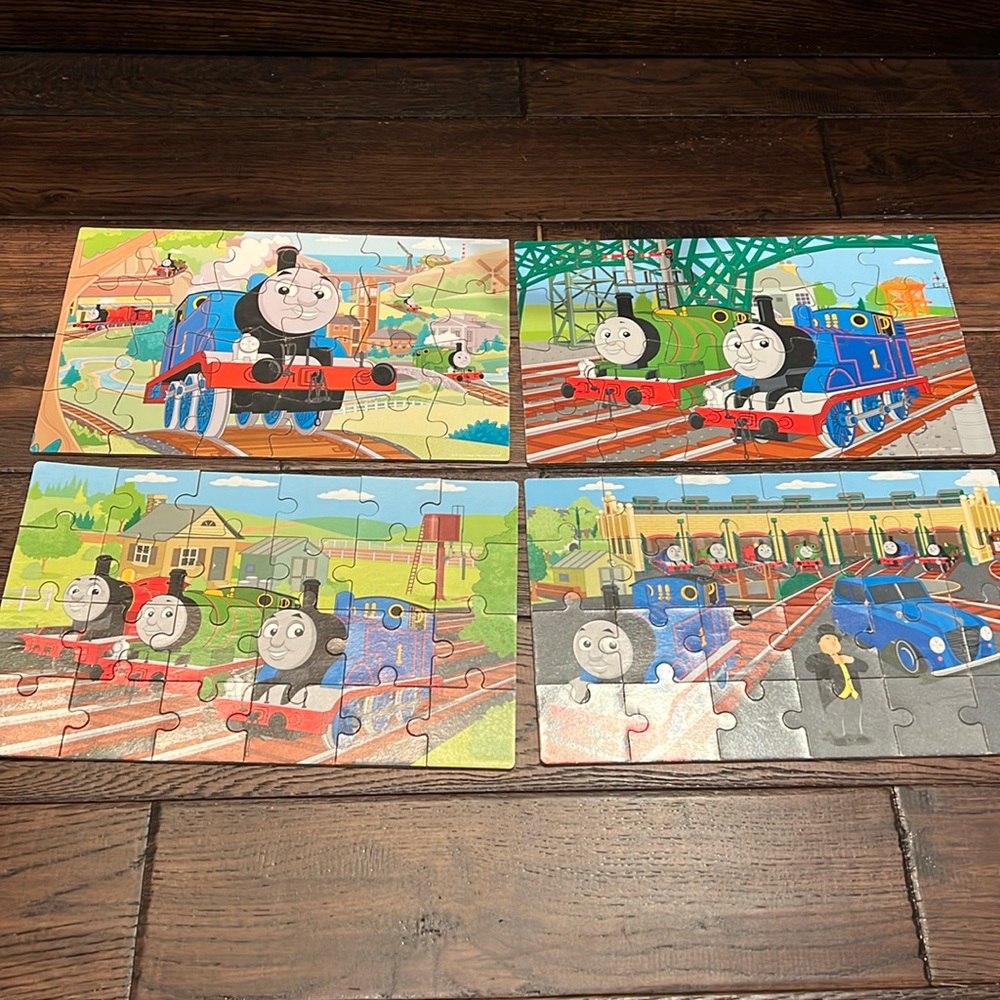 4 Thomas & Friends puzzles